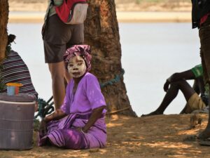 Woman tribe Madagascar