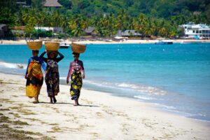 Beach at east Madagascar