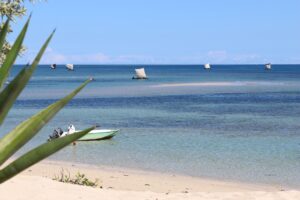 Beach at east Madagascar